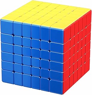 LiangCuber Moyu Meilong 6x6 M Magnetic Speed Cube, Meilong 6M V2 6x6 Cube Stickerless 2023 Latest Version