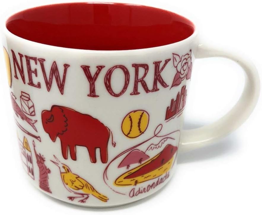 Starbucks Been There Series New York Knickerbocker State Ceramic Mug, 14 Oz - Image 2