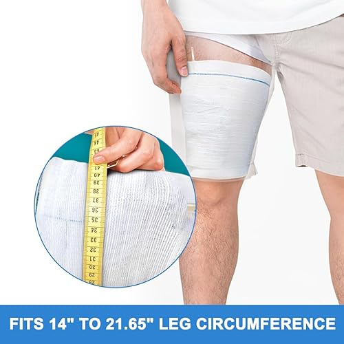 Miniatura 4 de Soporte para bolsa de pierna de catéter, 2 piezas, bolsas de orina para piernas para hombres y mujeres, dispositivo de estabilización de catéter