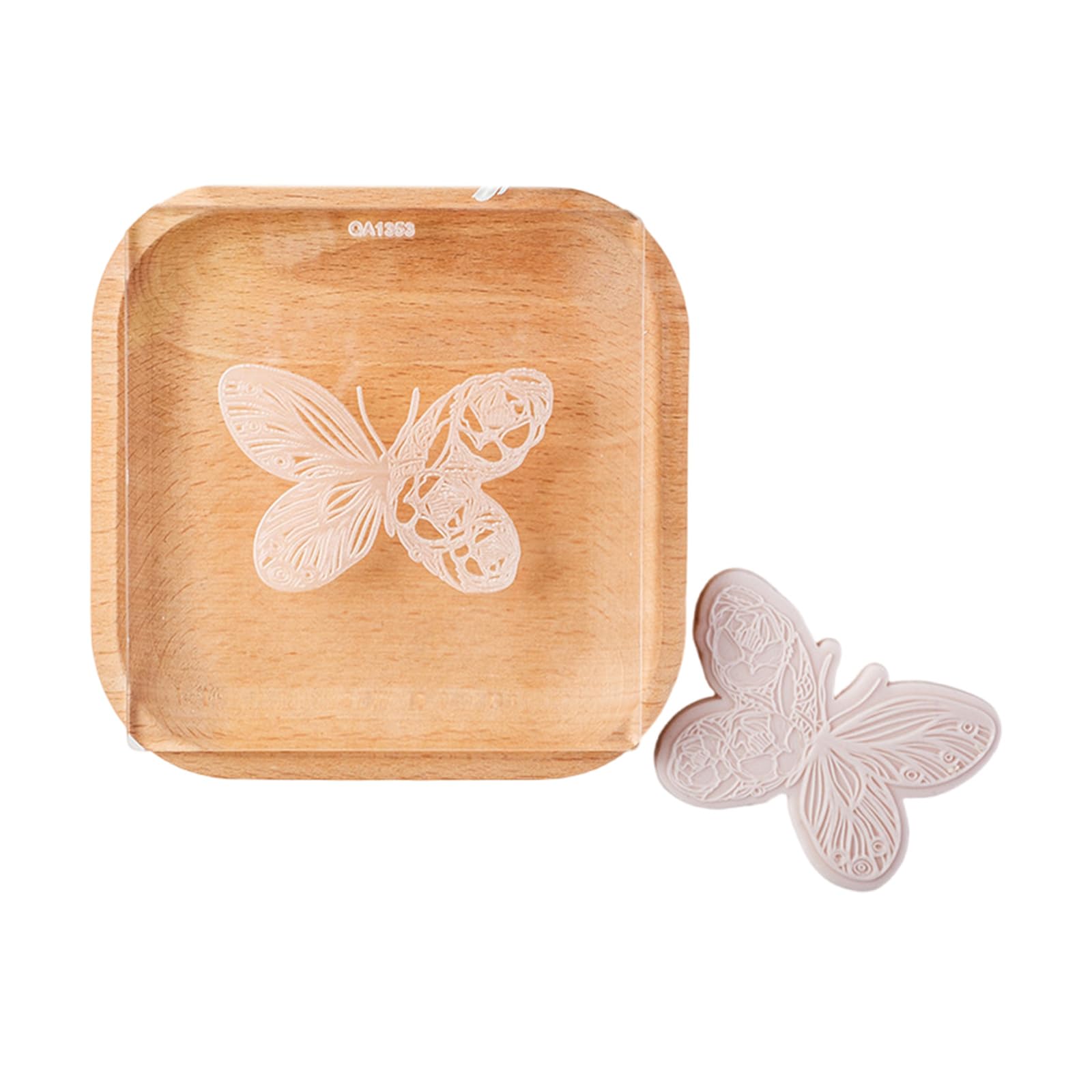 Tsophreniq Shape Silicone Baking Molds Unique Butterfly Theme Silicone Cookie Molds for Confectionery and Pastries Creative Baking Tool