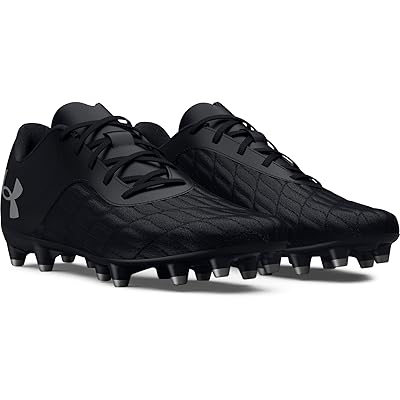 Under Armour Magnetico Select 3.0 FG Soccer Cleats Soccer Shoes Black/Black/Metallic Silver