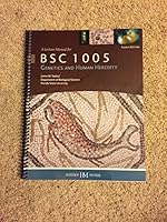 A Lecture Manual for BSC 1005 Genetics and Human Heredity 0738066516 Book Cover