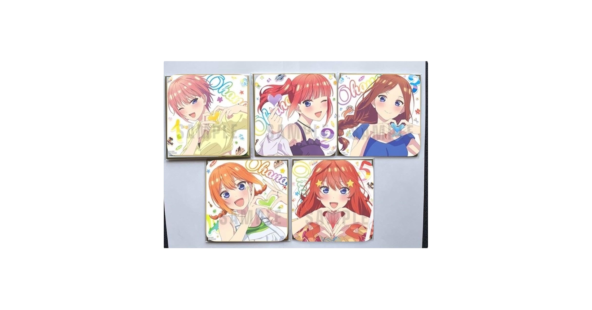 劇場版　五等分の花嫁　入場者特典　コンプリート　新婚旅行編　映画特典 映画「五等分の花嫁」描き下ろし入場者特典 第2弾 5月27日より配布!