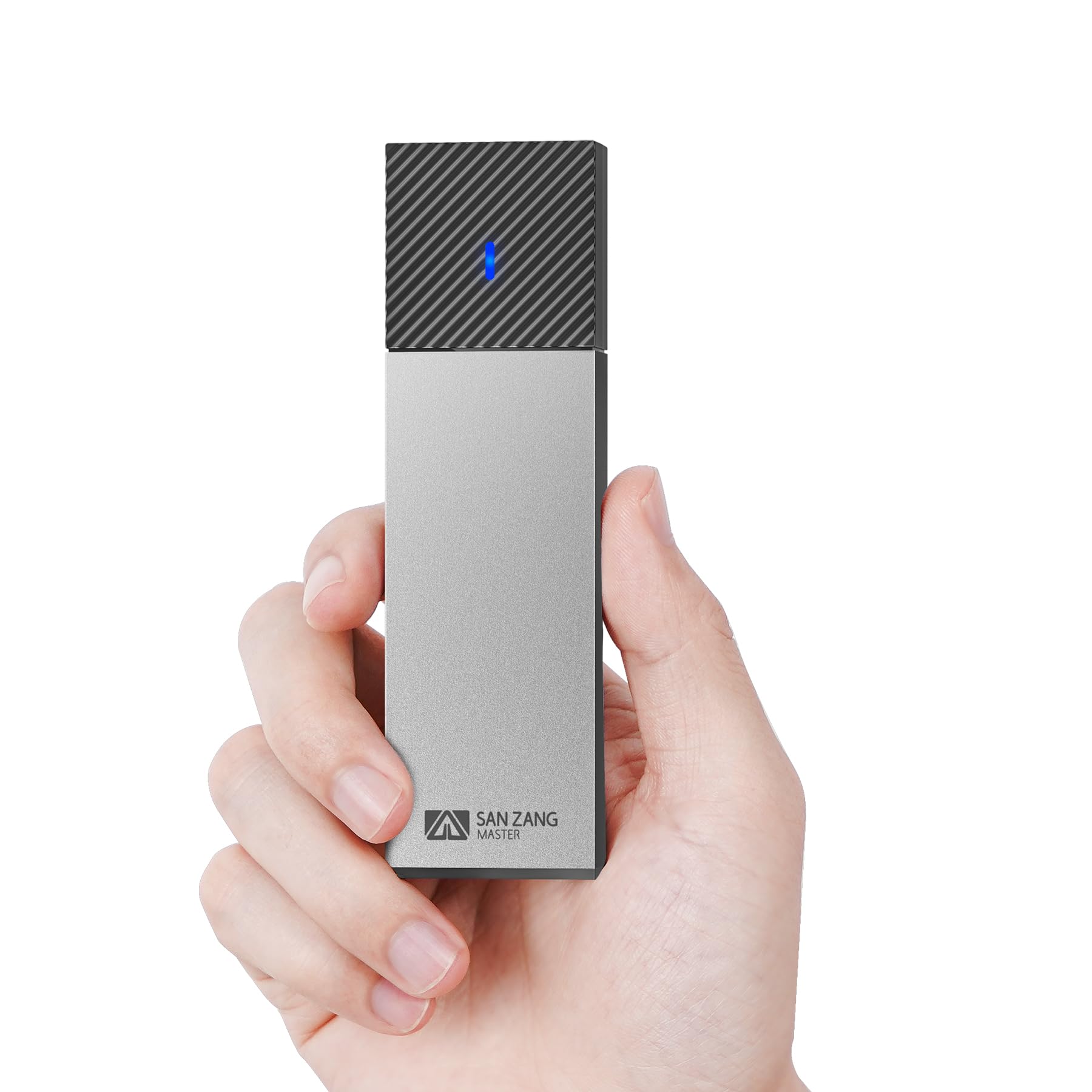 M.2 NVMe Alloggiamento SSD M.2 con trasmissione da 10 Gbps | adattatore per alloggiamento SSD NVME USB 3.2 per 2230 2242 2260 2280 M.2 PCIe NVMe M-Key & M+B Key SSD(Digitare da C ad A)