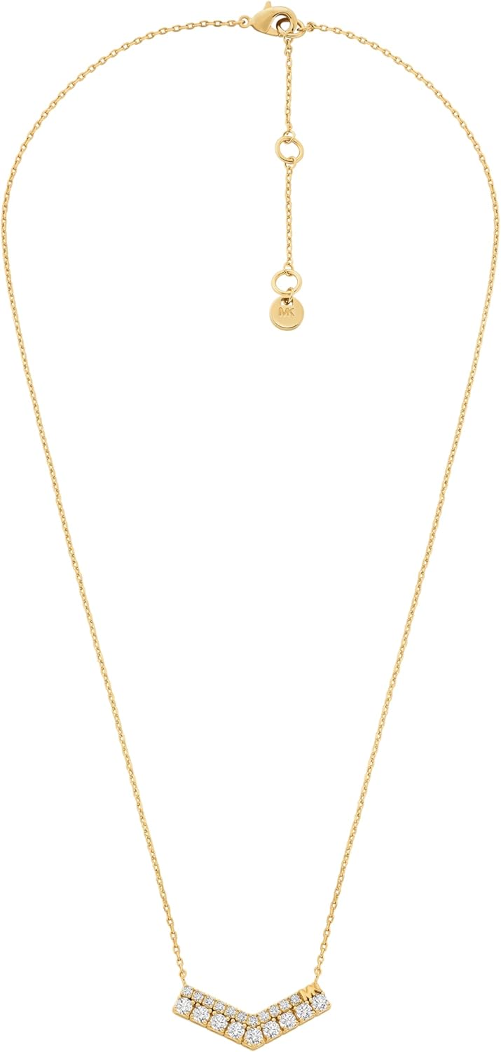 Michael Kors Women's Pavé Pendant Necklace (Model: MKJ8516710)