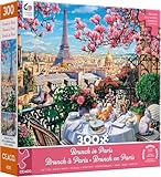 Ceaco - Brunch in Paris - 300 Oversized Piece Jigsaw Puzzle