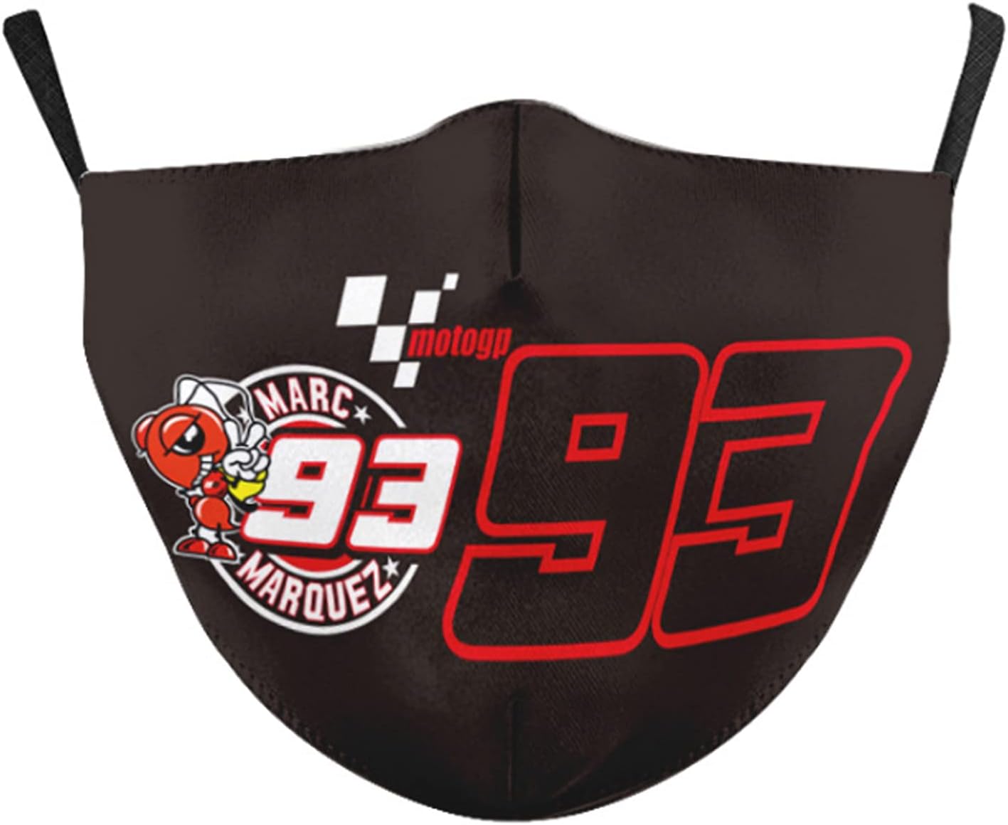 Motorcycle Face Mask Washable 5 Layers Filter Protection with 10 filter for VR46,Valentino Rossi,Marquez 93,Harley Davidson