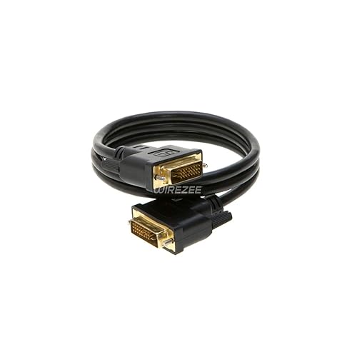 Miniatura 2 de Cable DVI-D de doble enlace DVI a DVI macho cable 24+1 pin 3 pies 6 pies 10 pies 15 pies 25 pies (3 pies)