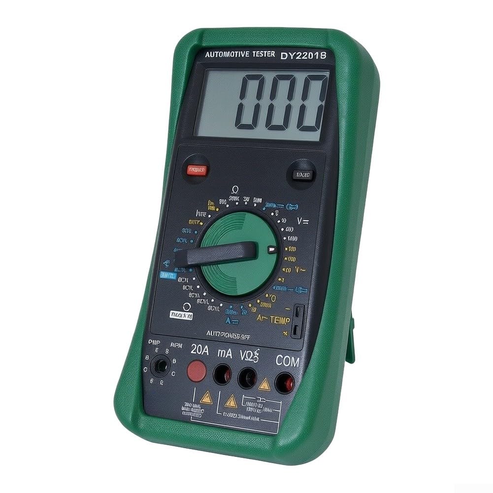 Digital Multimeter ABS Housing 205mm Automotive Circuit Tester
