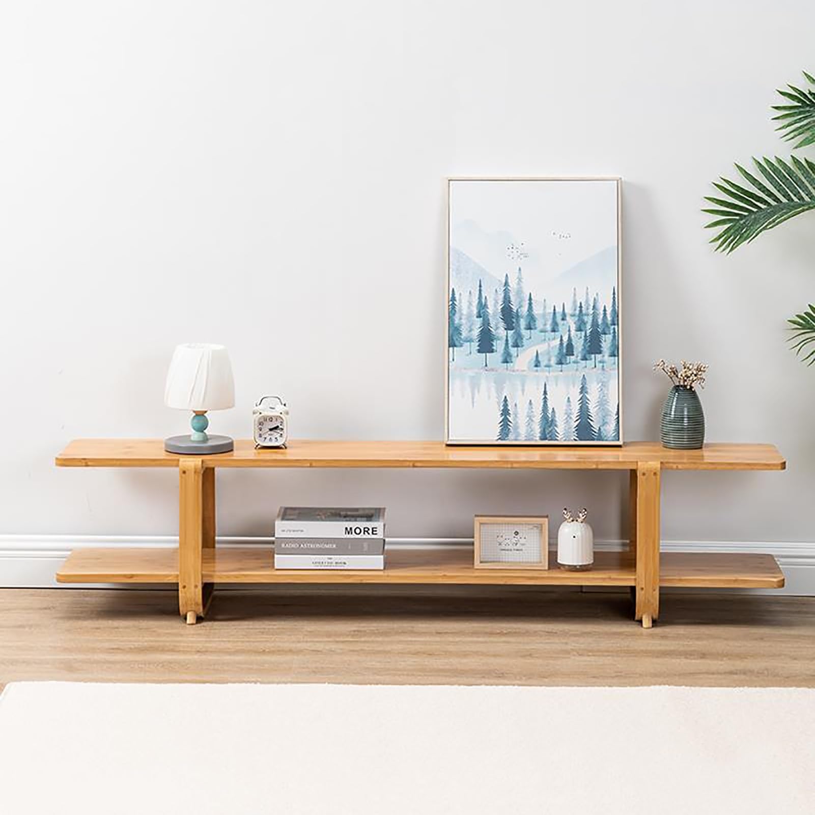 Amazon｜テレビボード 竹 テレビ台 65インチまでのテレビ用