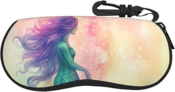 Sunglasses Soft Case for Women Men Jewel dragonfly Eyeglasses Case Neoprene Sunglasses Pouch