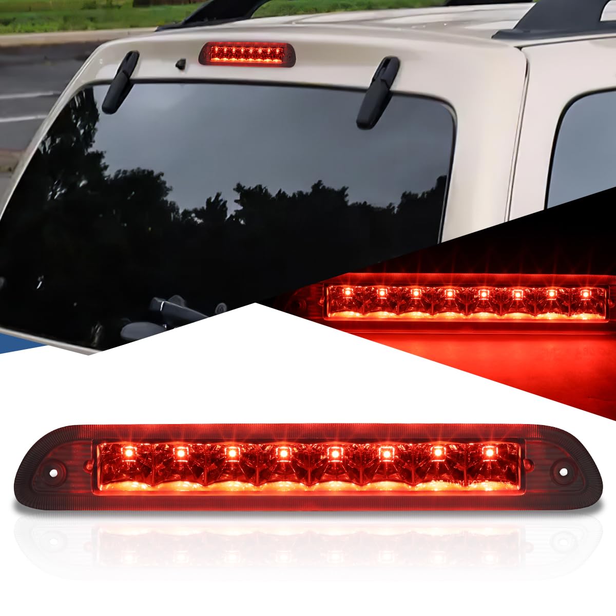 Amazon.com: Auto Dynasty LED 3rd Third Tail Brake Light High
