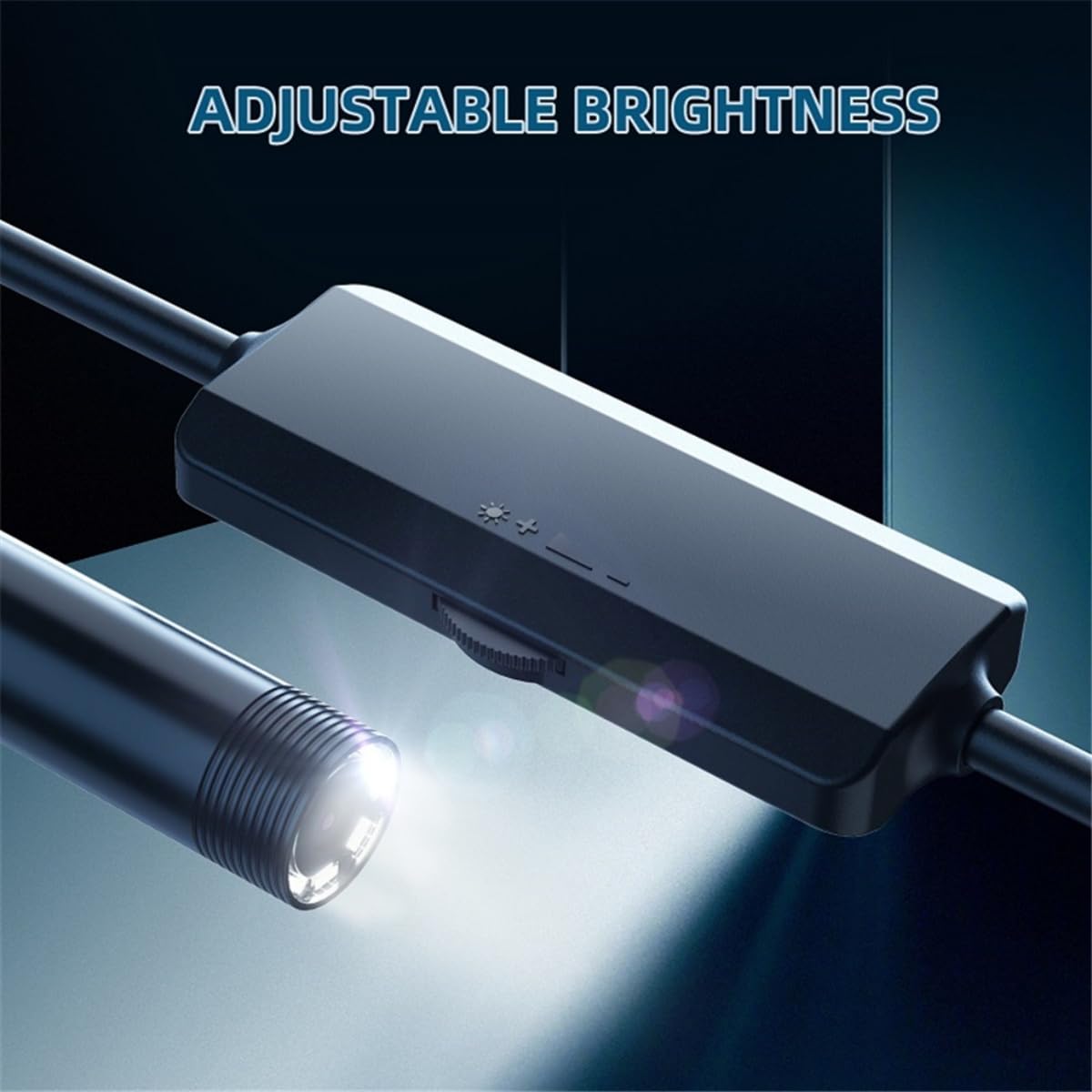 Bezprzewodowa kamera endoskopowa 8,0 mm, 2,0 megapikseli, 720P HD, WiFi, boroskop inspekcyjny, IP67, wodoodporna kamera inspekcyjna z 8 diodami LED, 10 m