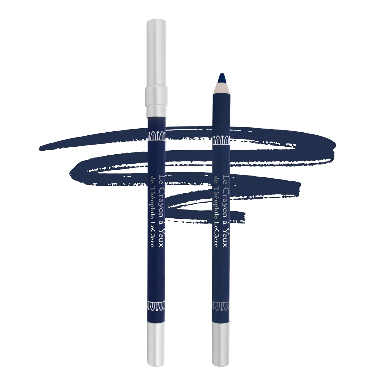 T. LeClerc Waterproof Eye Pencil - Creamy Contour Eyeliner for Water Line & Lash Line Precision Sharp Tip Long Lasting & Defining Easy to Color Smudge Proof Smokey Eye Makeup (Brun Place Des Vosges)