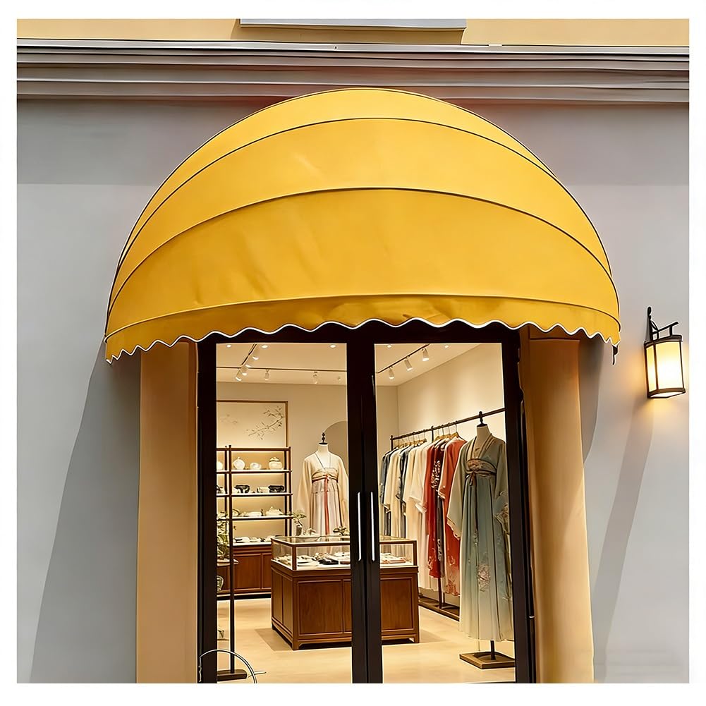 Auvent rétractable anti-UV et imperméable pour balcon et fenêtre