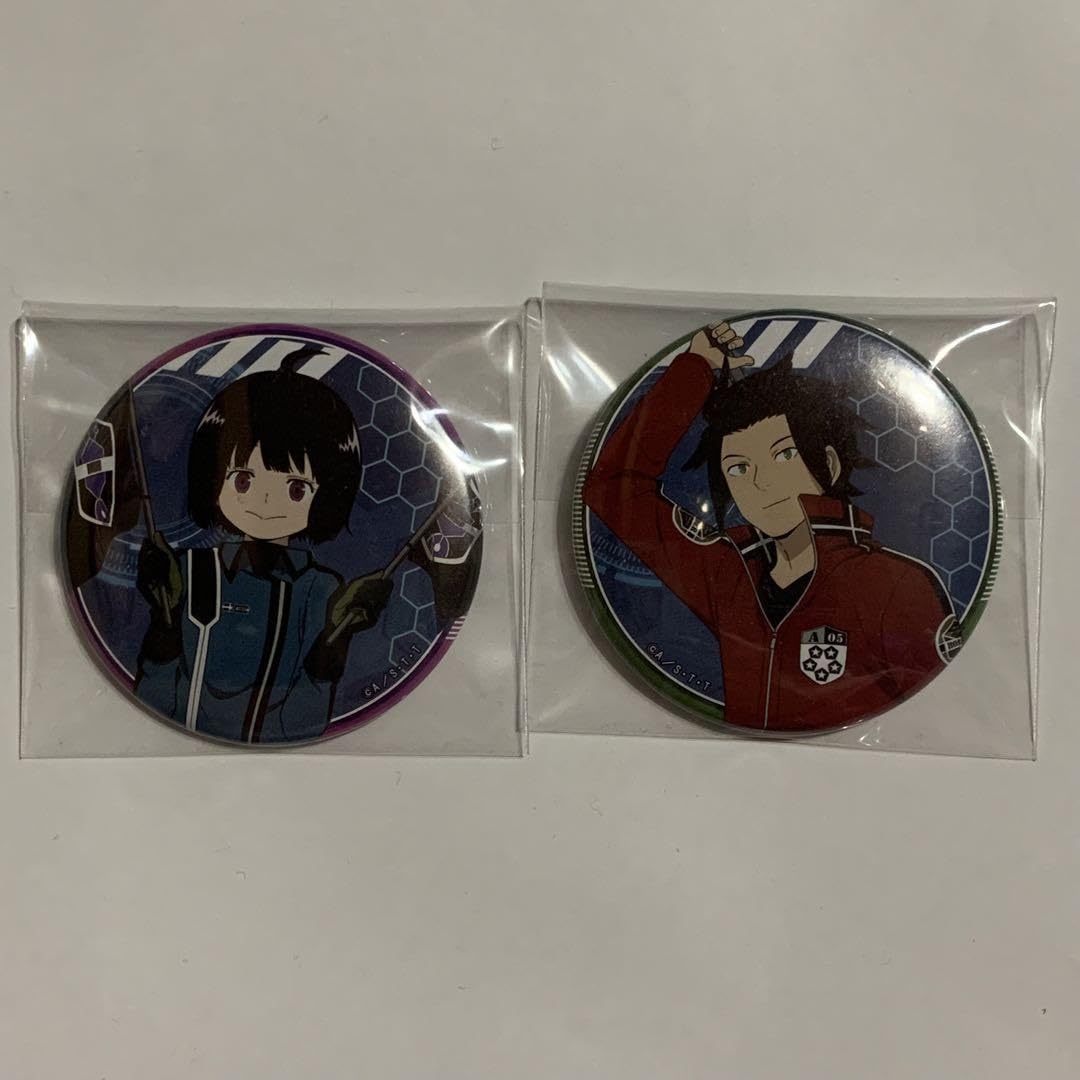 Amazon.co.jp: ワールドトリガー 缶バッジ 雨取千佳 嵐山准