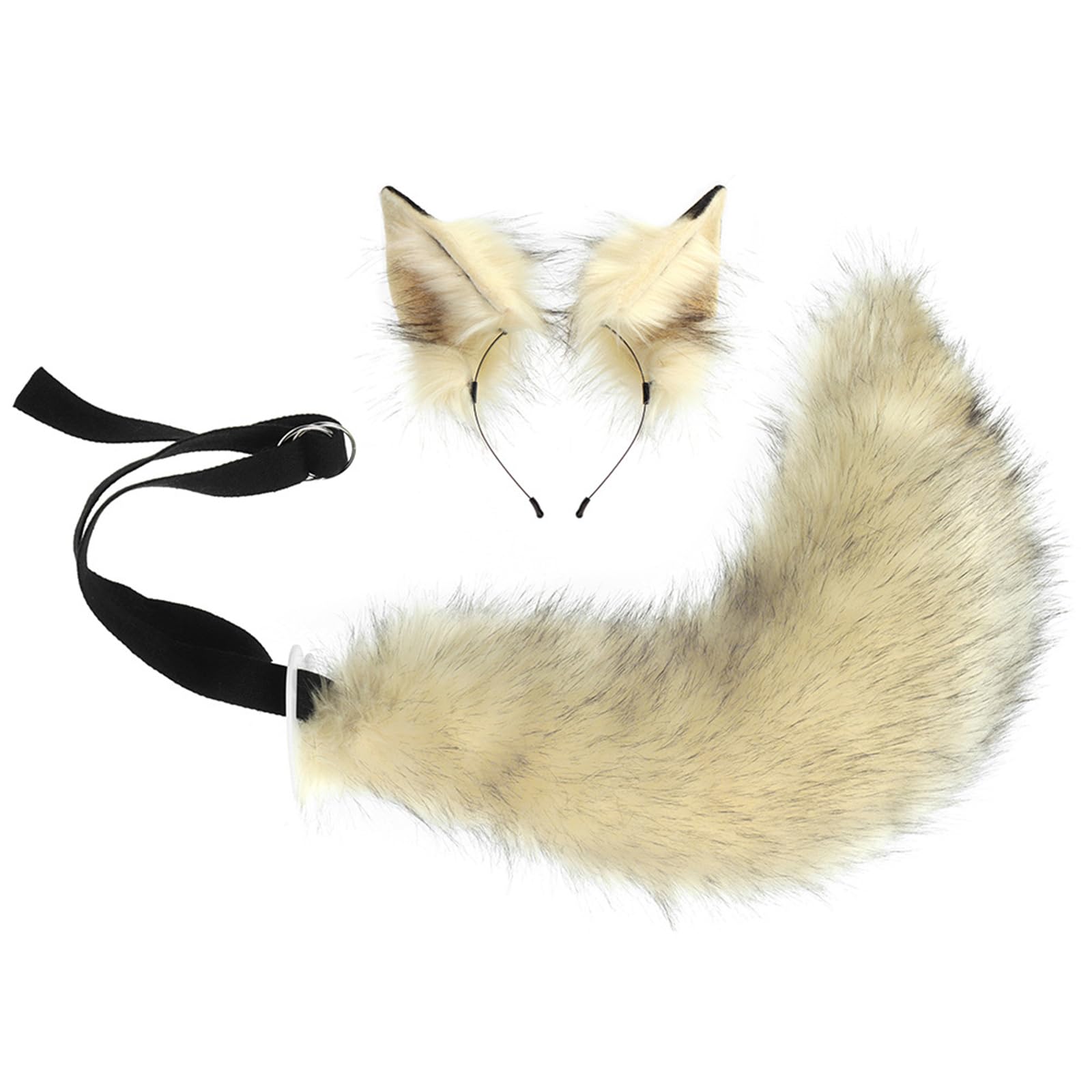 Oreilles de renard et queue de cosplay ronge pour spectacle - 8