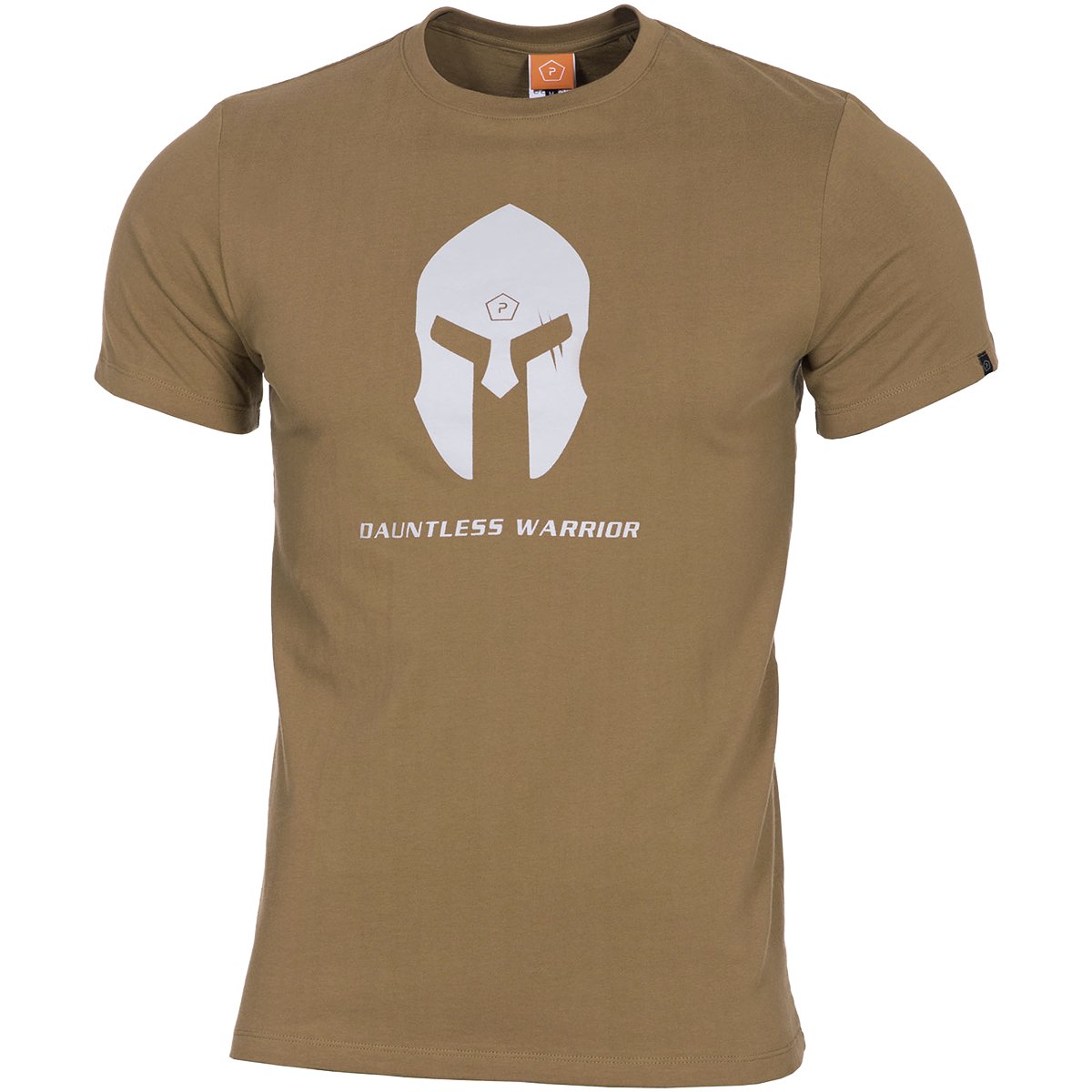 Pentagon Men's Ageron T-Shirt Spartan Helmet Coyote Size 3XL