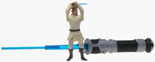 Star Wars: Episode 1 Deluxe > Obi-Wan Kenobi Action Figure, Medium - Image 5