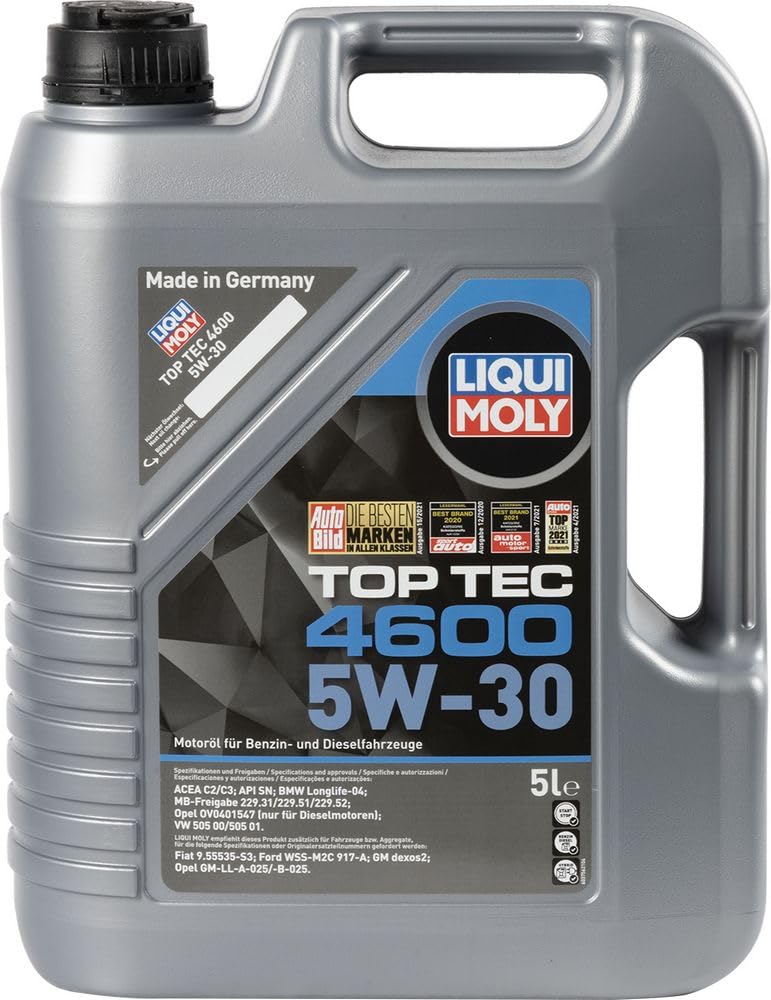 Liqui Moly Top Tec 4600 5W-30 5 l Otomotiv Bakım Ürünü