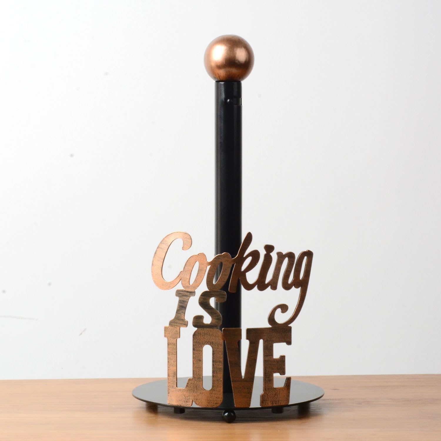 HAUCOZE Portarotolo Cucina, Porta Carta da Cucina,Porta Carta da Bagno, Portasalviette di Carta per Kitchen Countertop 34cm