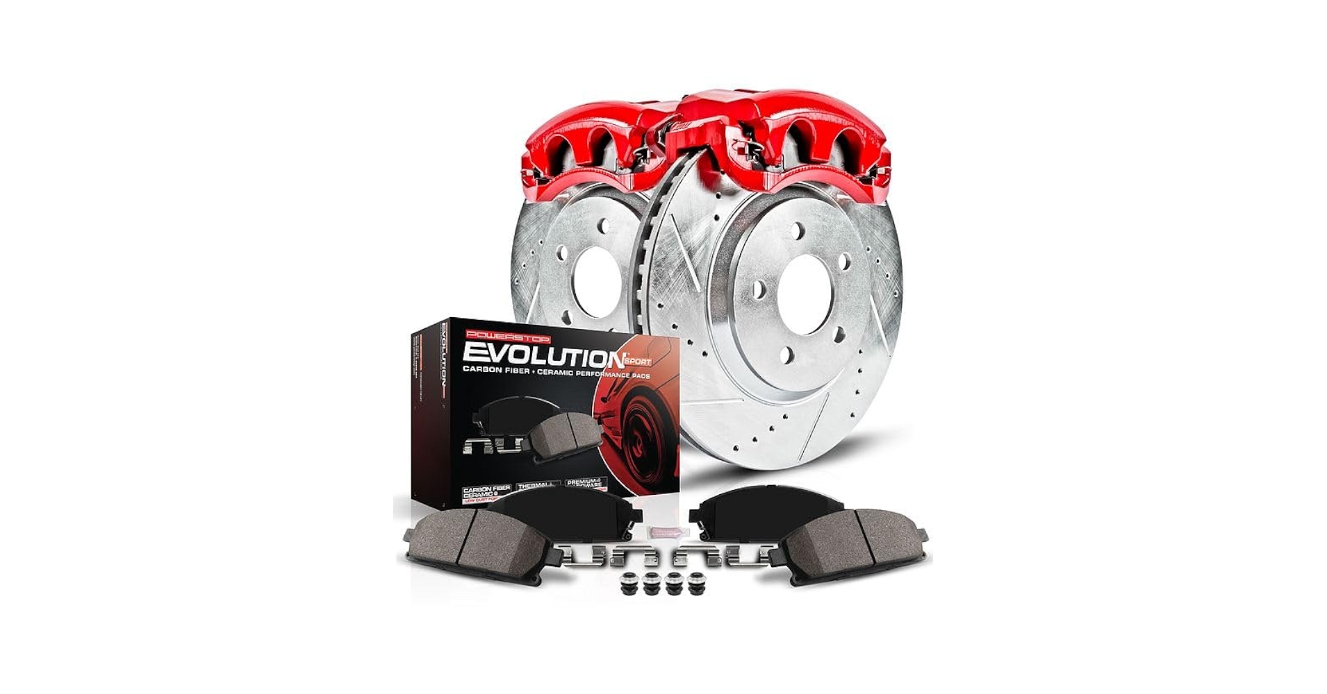 グリップブースト　バックプレート Amazon.com: Power Stop Rear Brake Kit For Ford Edge 2015
