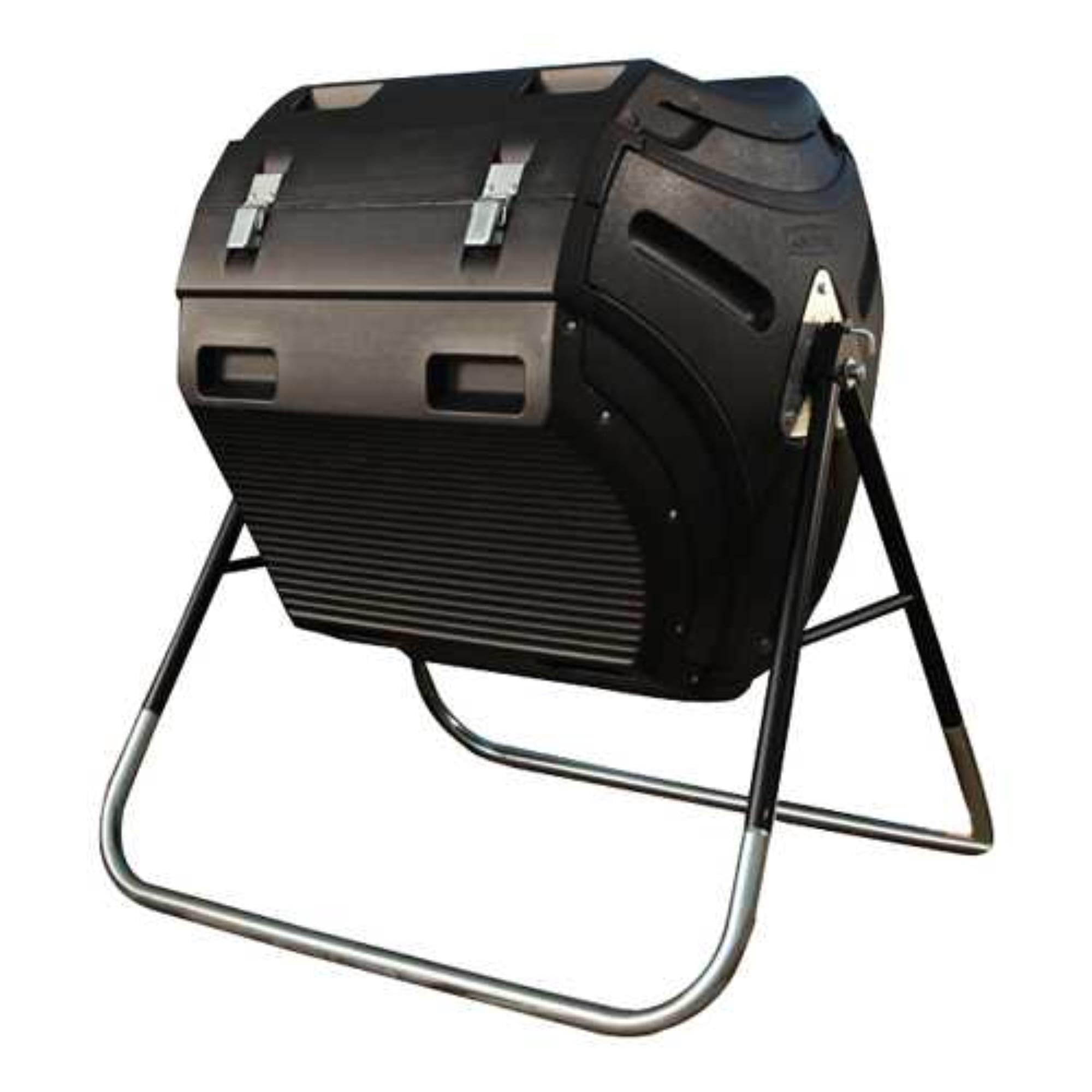 Lifetime 60058 Compost Tumbler, Black, 80-Gallon