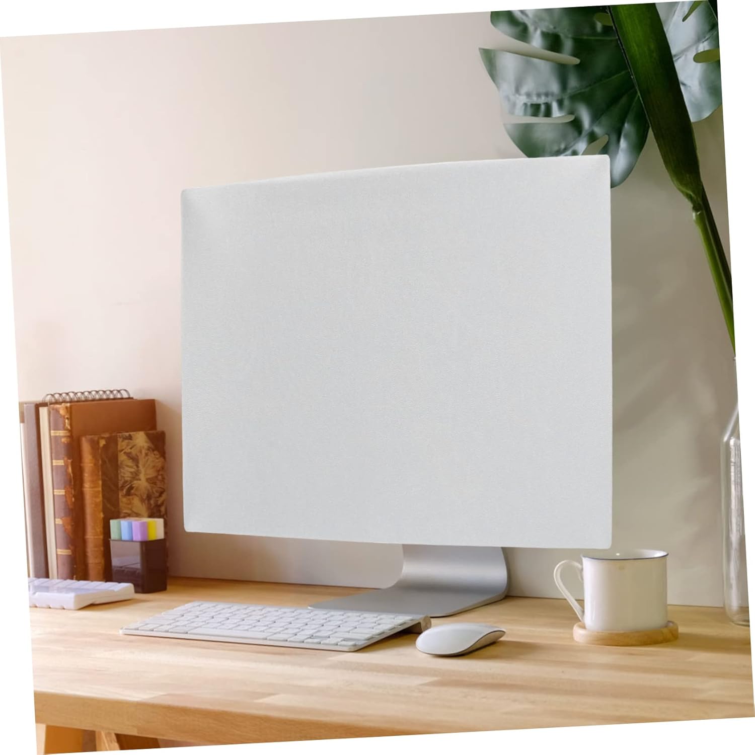 3pcs Monitor Screen Cover Full Protection for Computer Monitor Portable Reusable Screen Elastic Cover