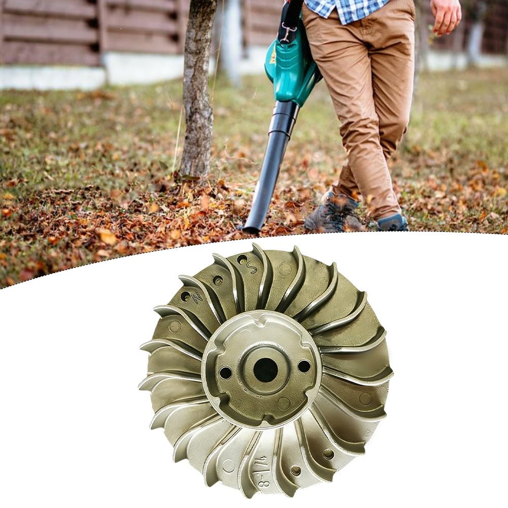 Volante de inercia para soplador de hojas Stihl BG56 BG86 SH56 - Pieza de repuesto 4241 400 1200 - Material robusto para un alto rendimiento de aire y fácil montaje