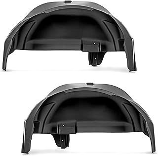 Rough Country Rear Wheel Well Liners for Mercedes-Benz Sprinter 2500/Sprinter 3500 (2019-2025) - Heavy-Duty Rear Fender Liners for Mud & Debris Protection, Made in USA