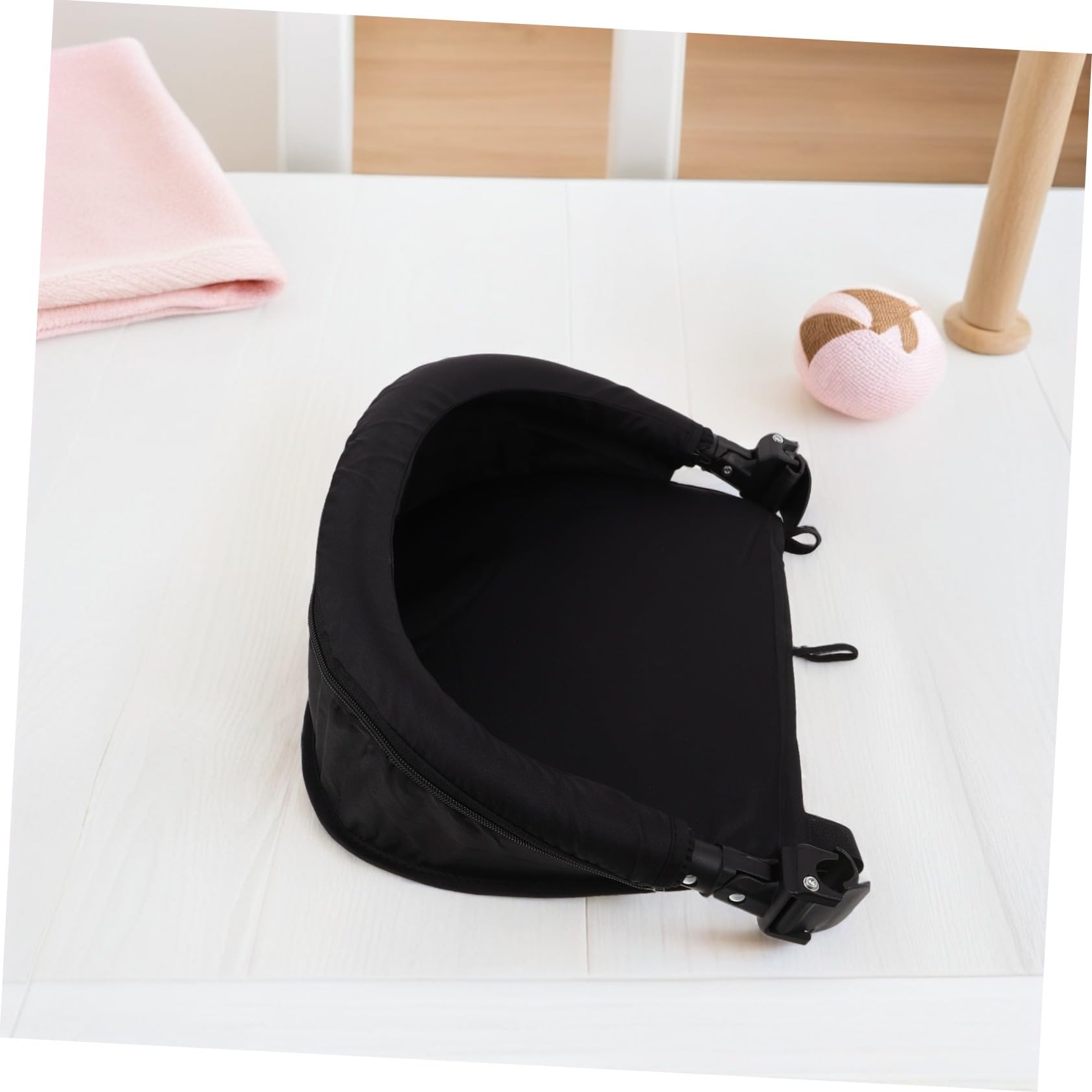 ERINGOGO Kinderwagen -Fußstütze kinderwagen verlängerbare fußstütze Kinderwagenfaltungsboote falten -Footstützes -Comfort -Zubehör -Bein Rastzubehör Black