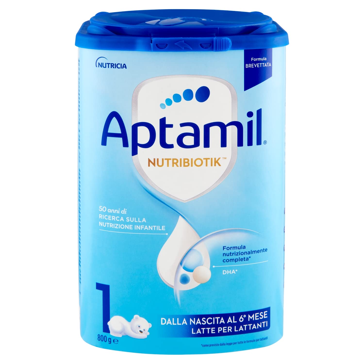 Aptamil Nutribiotik 1 Latte per Lattanti, 800g