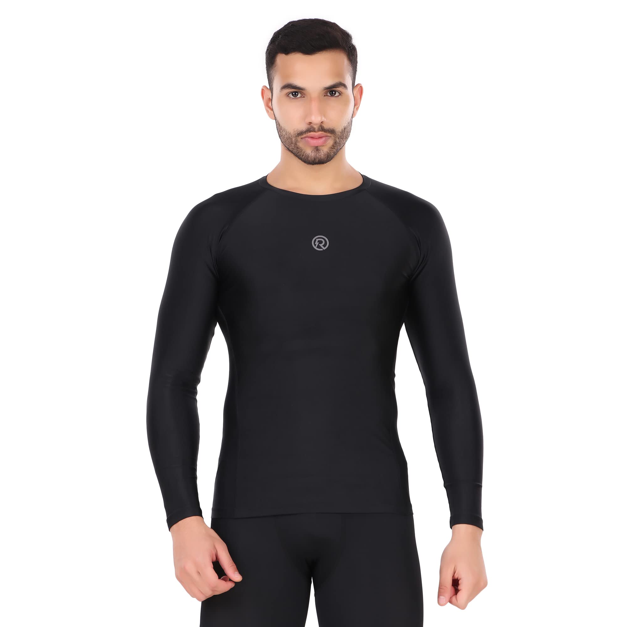 Recharge Men Polyester Compression Full Sleeves Tshirt-picture-41