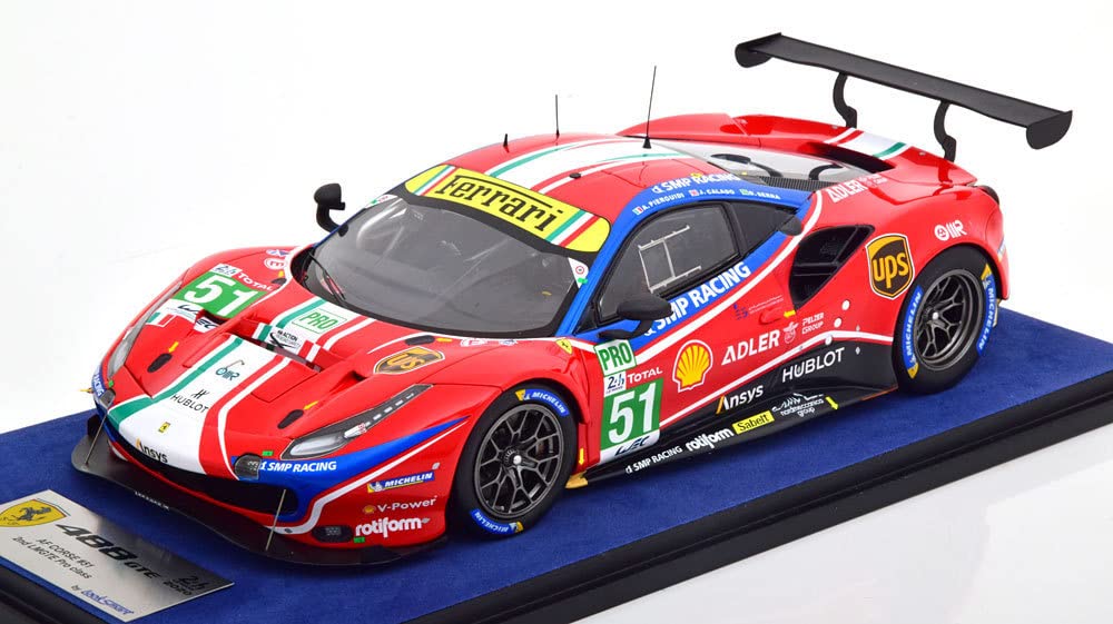 Amazon | Looksmart 1/18 Ferrari 488 GTE Evo No 51 24h Le Mans 2020