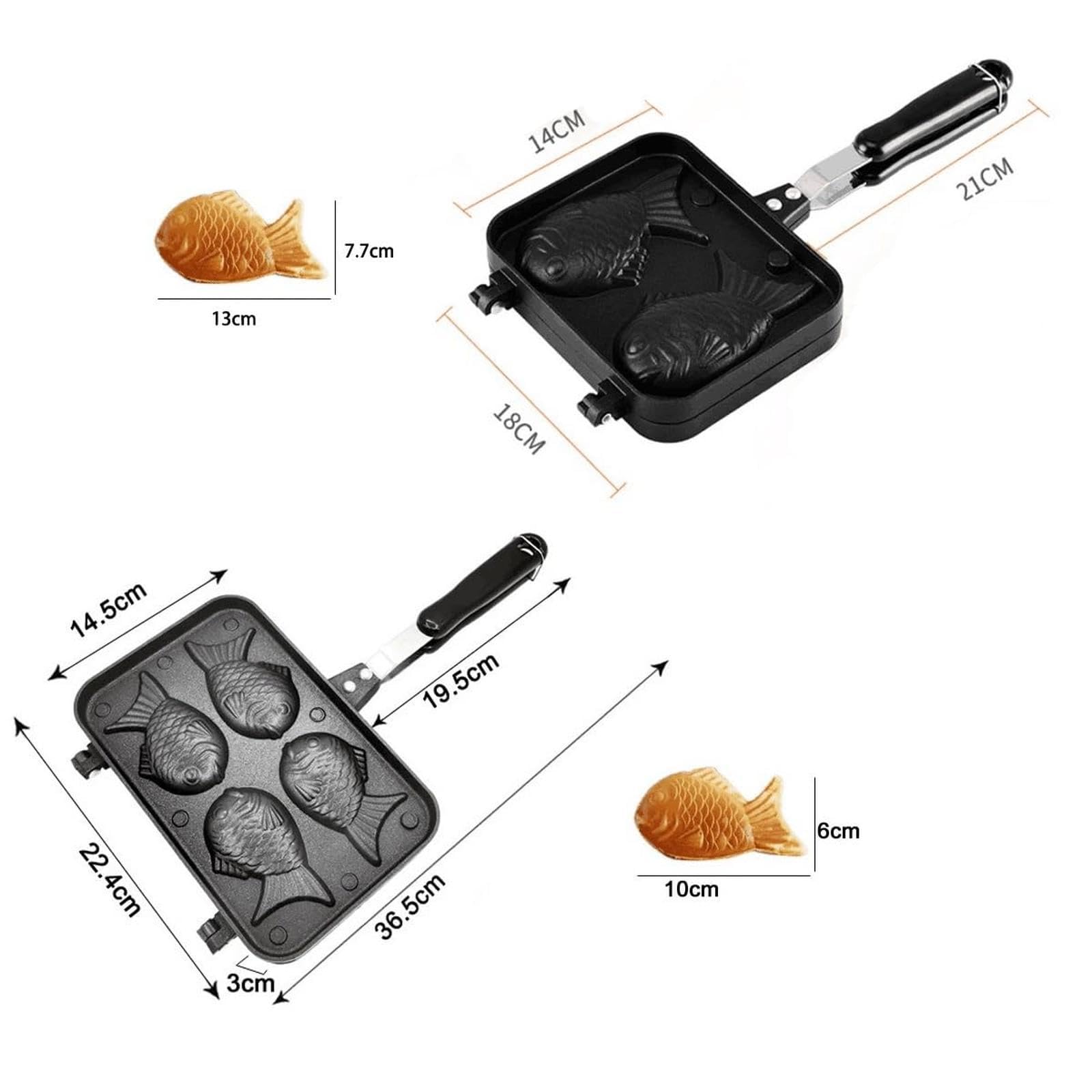 Amazon｜鯛焼き器 鯛焼きメーカー 簡単調理 お手入れ簡単 こびりつか