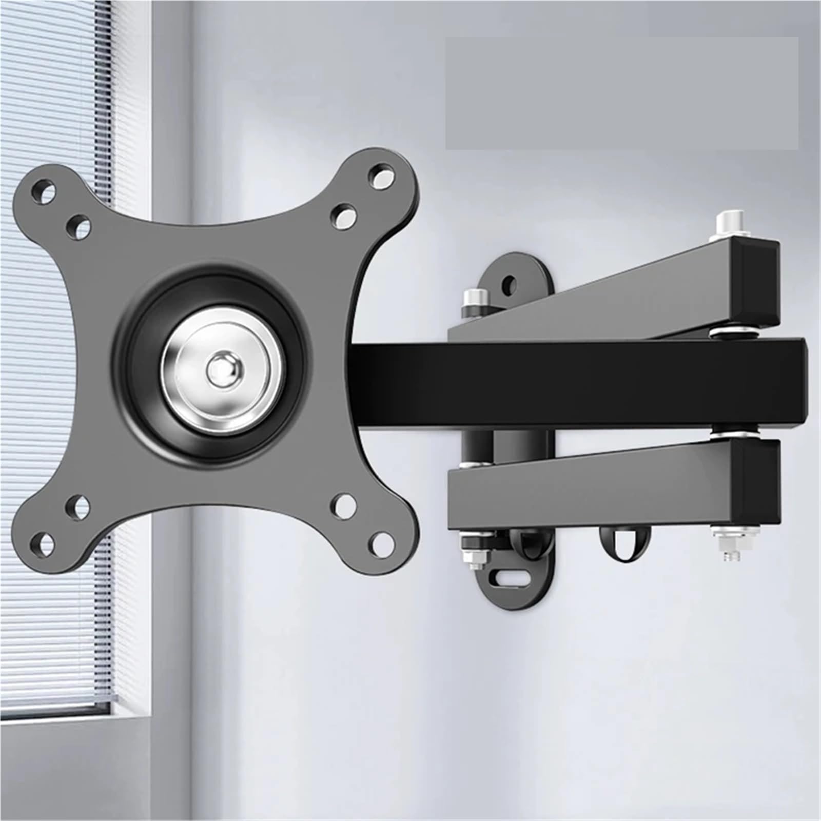 VELORE Staffa universale regolabile per TV a parete universale girevole supporto TV per schermo piatto LCD LED da 14 a 32 pollici