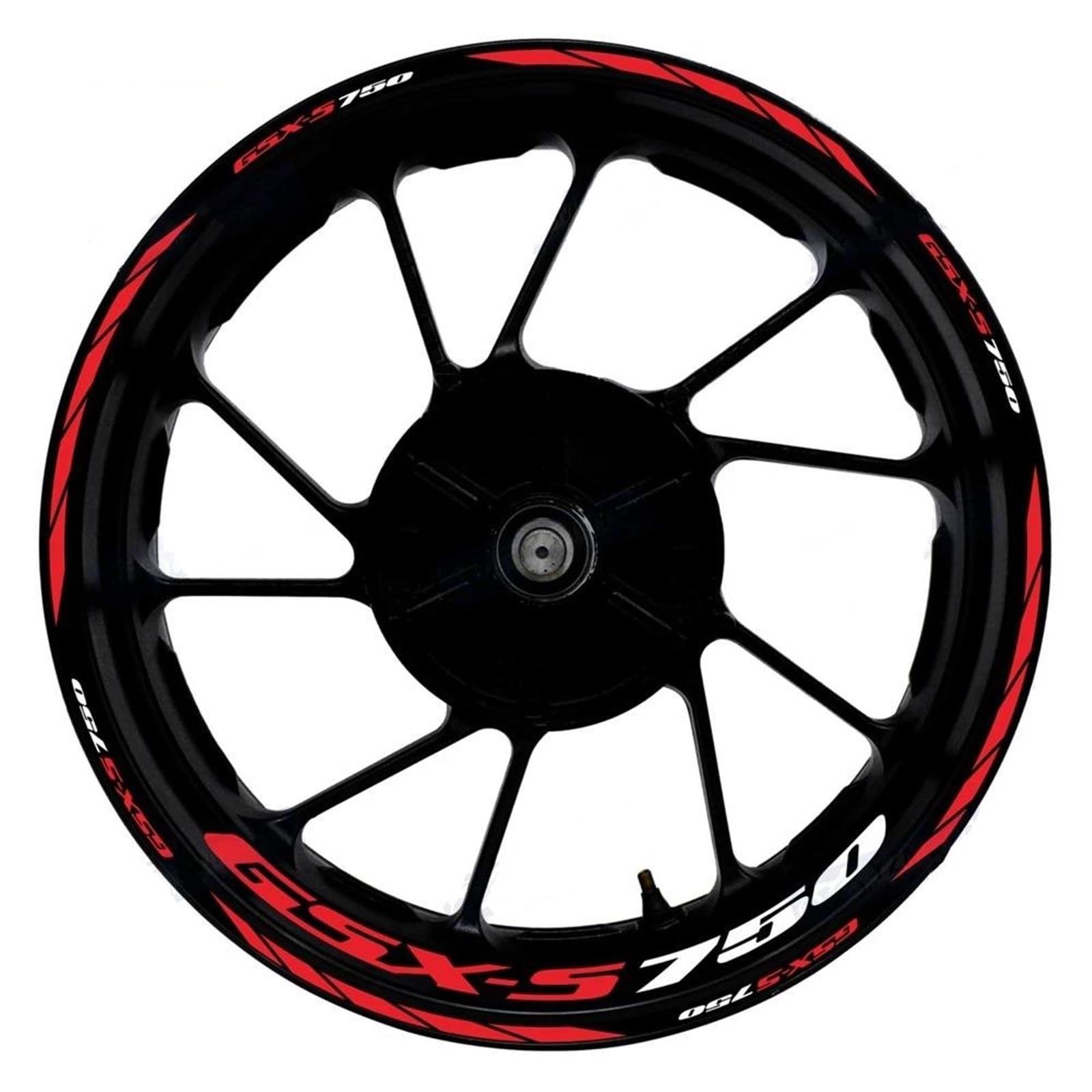 Wheel Stickers Motorcycle Rim Reflective Sticker for Suzuki GSX-S750 GSXS750 GSXS 750 GSX S750 Wheel Hub Decals Waterproof Stickers Rim Reflective Decal