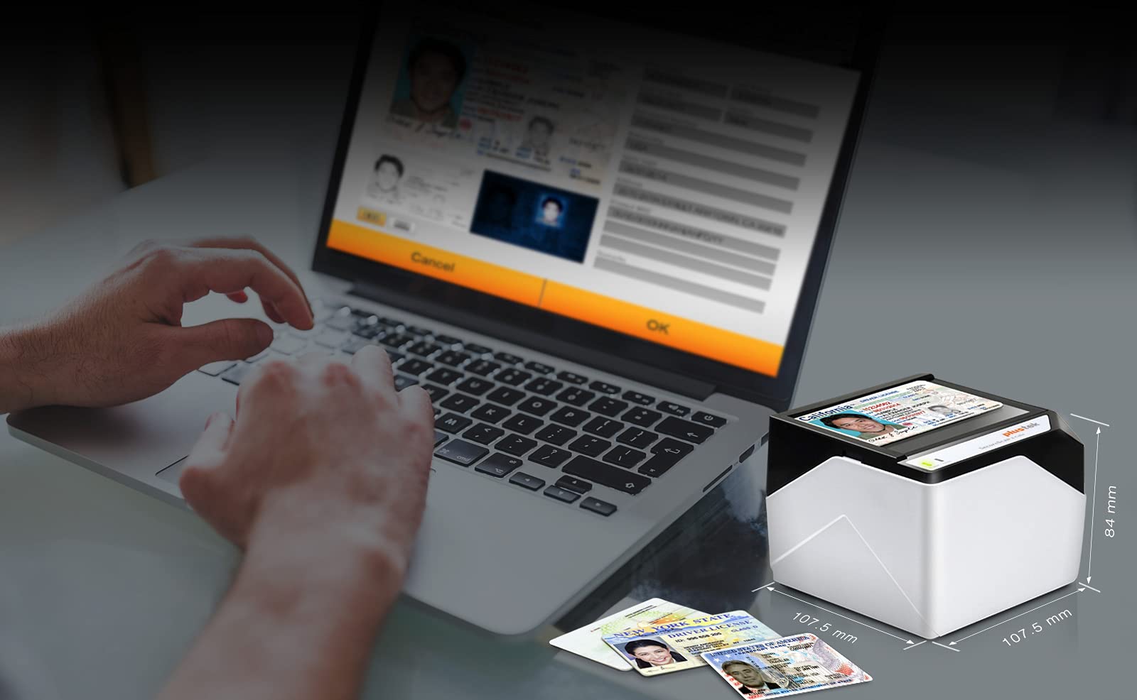 PLUSTEK SecureScan X-Cube PassScanner,USB2.0