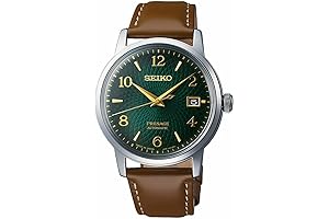 Embrace Timeless Elegance with the Seiko Presage Cocktail Time Mojito SRPE45J1