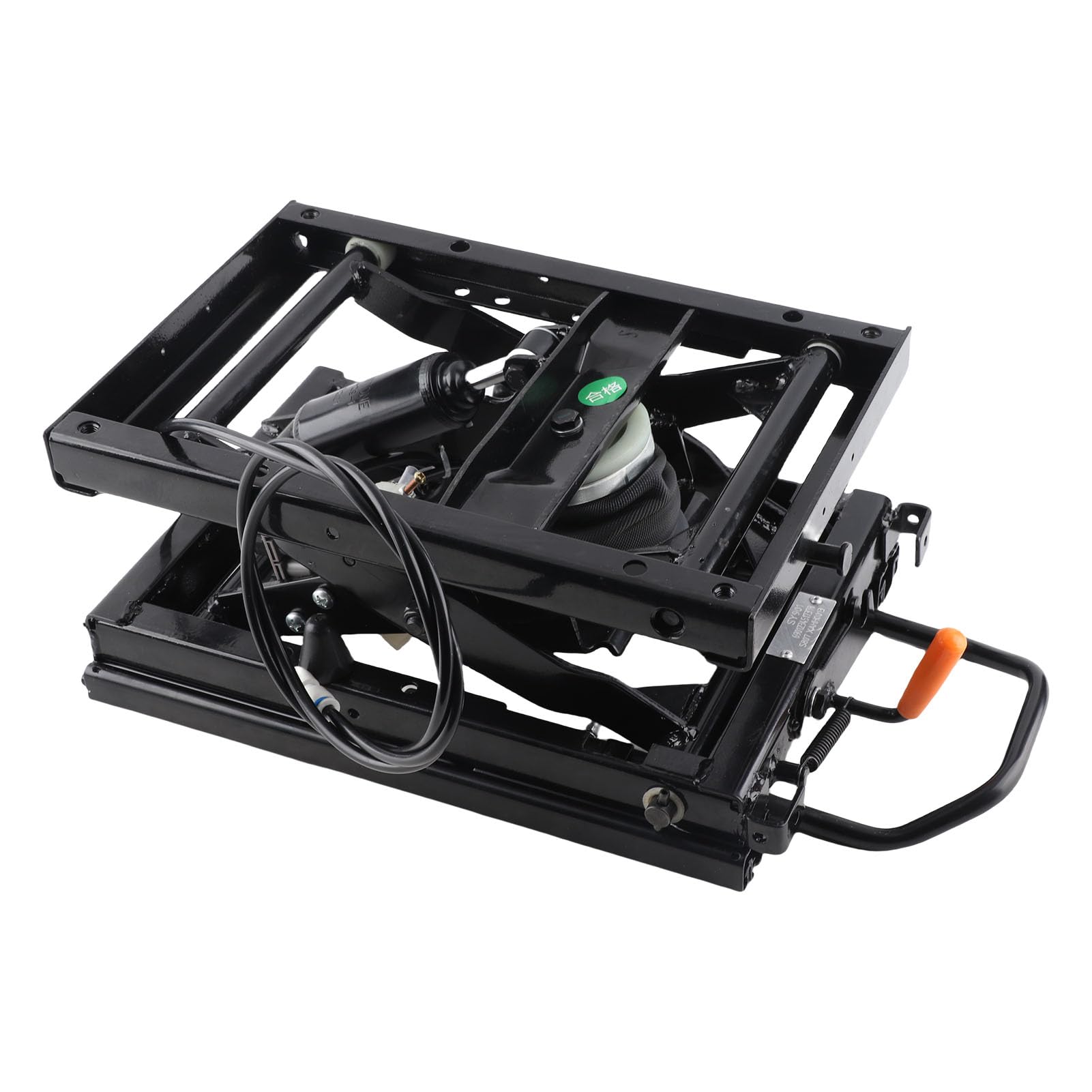 TOPINCN Accesorio de Suspensión de Asiento para Tractor, Resistente, Ajustable, para Maquinaria Agrícola, Caucho de Acero Forjado