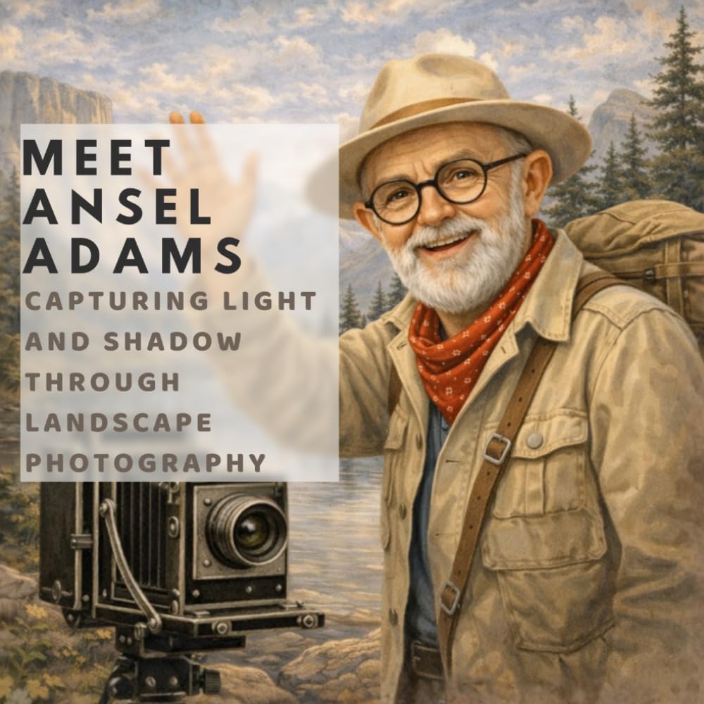 Meet Ansel Adams: Capturing Light and Shadow Through Landscape Photography (Inspired by the Masters)
