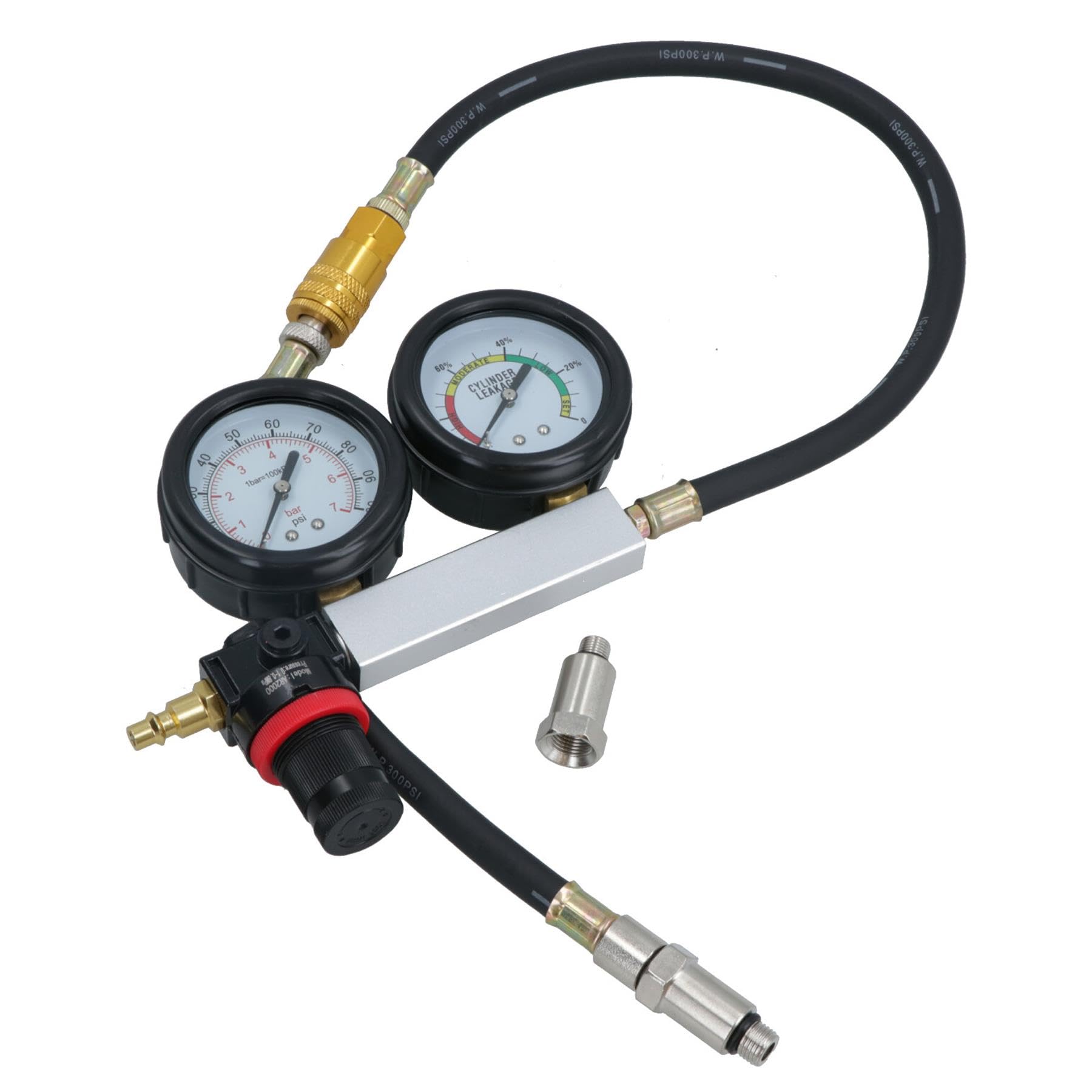 AB Tools-US Pro Detector de Fugas de Cilindros/comprobador de Fugas de compresión en los Motores Gasolina juego270