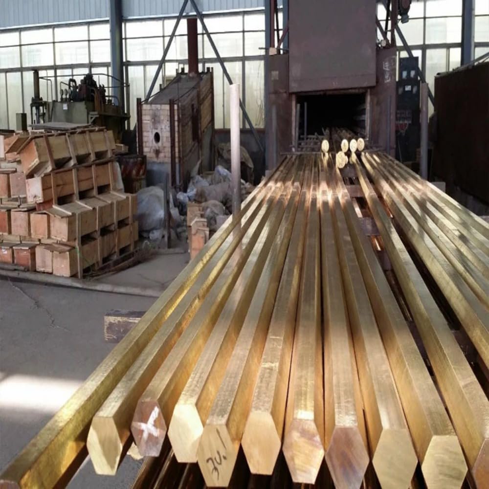 Asta esagonale in ottone H59/H62 4mm-65mm 330mm/200mm
