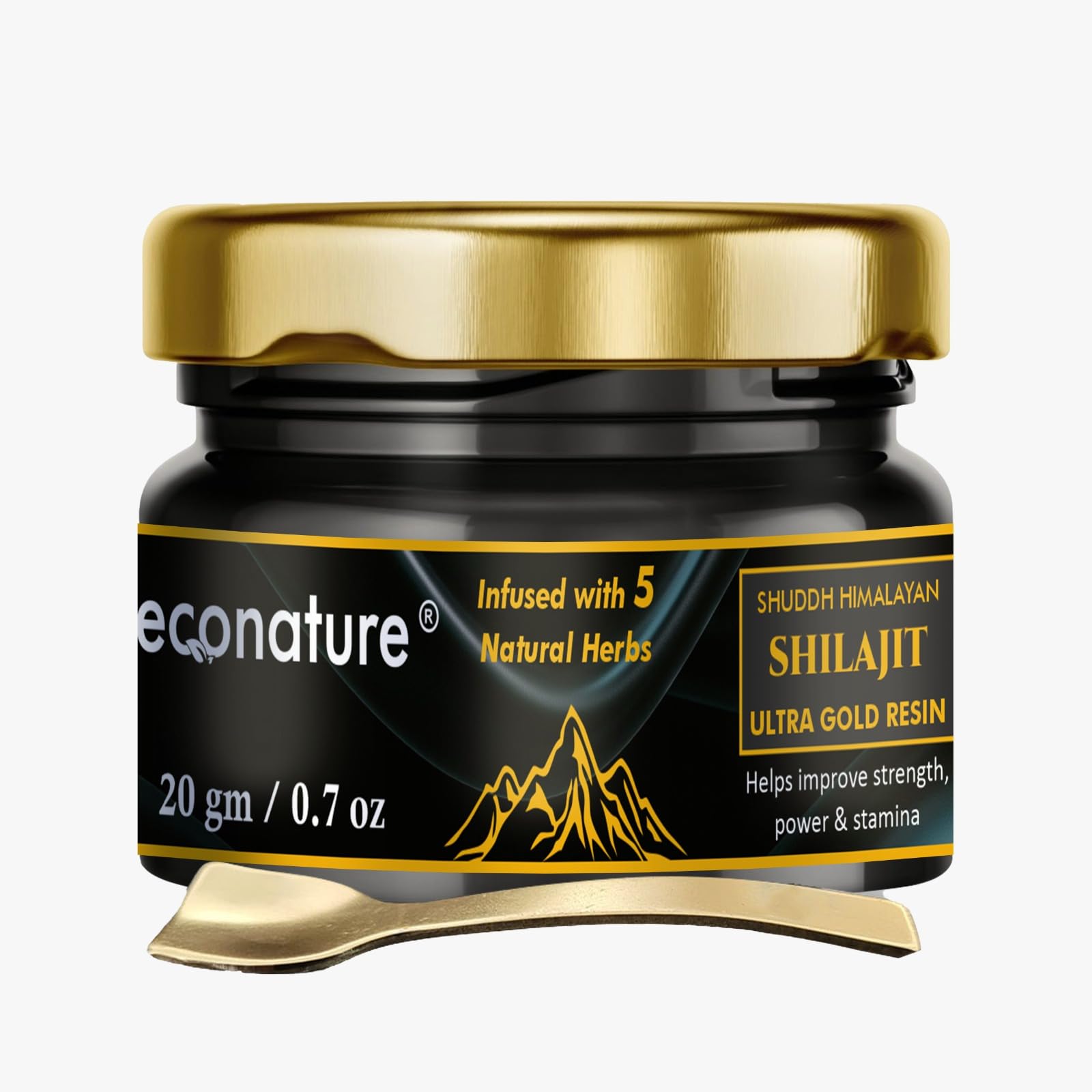 Original Himalayan Shilajit/Shilajeet Resin 20g | 250mg/Serving | For Energy, Endurance & Vitality | 80 Servings | 100% Ayurvedic (20G)-picture-13