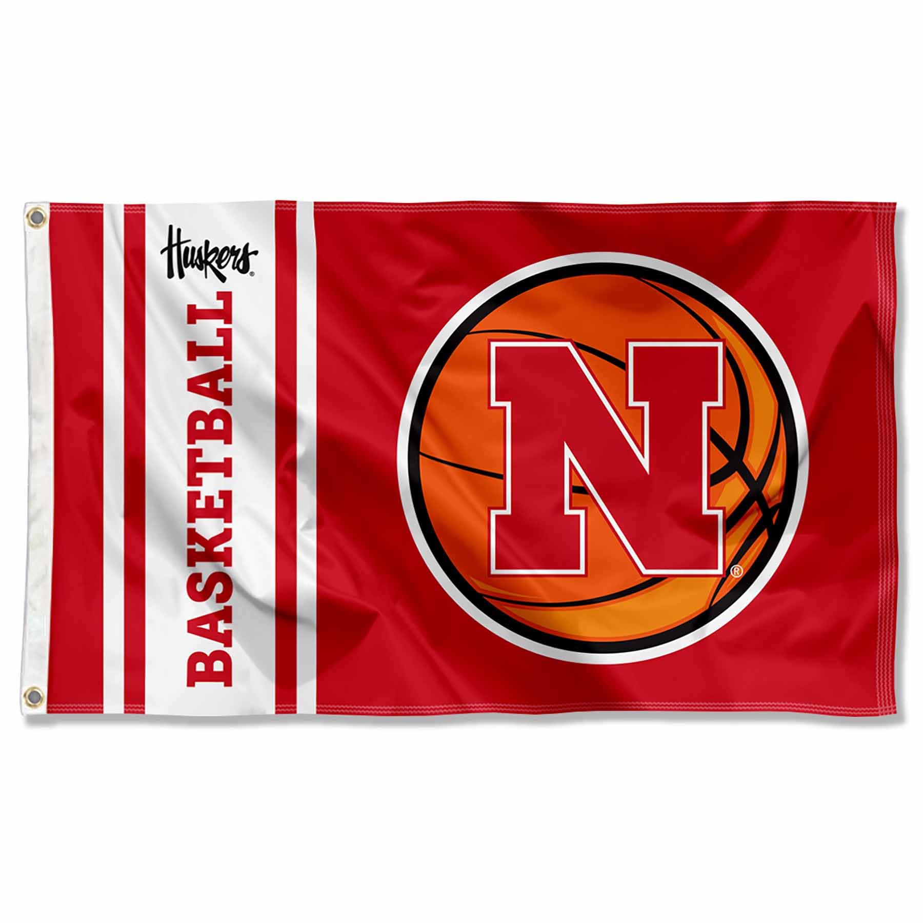 Amazon.com : Nebraska Cornhuskers Basketball 3x5 Grommet Flag