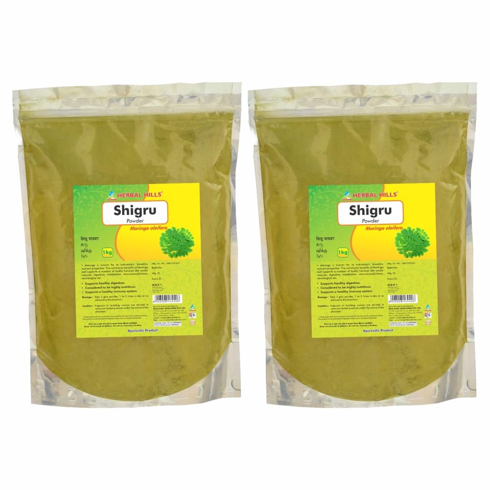 Herbal Hills Shigru Powder Moringa (1 Kg Pack of 2) (B0CTMKXTK4) Amazon Price History, Amazon Price Tracker