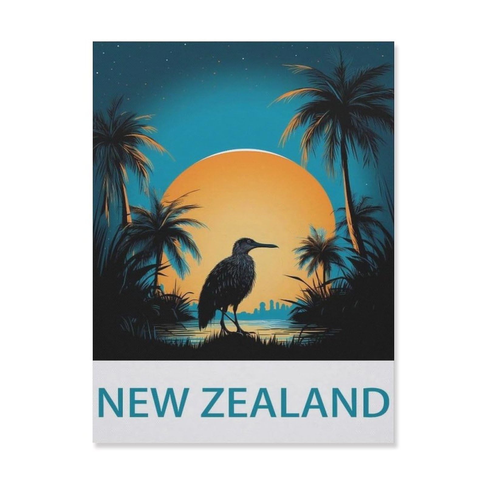 New Zealand，Vintage Metal Sign Kitchen Bathroom Office Bar Coffee Garage Cave Home Living Wall Decor(30x40cm）12x16 inch-EG98