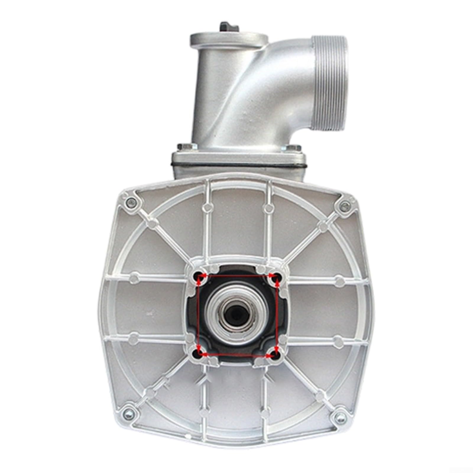 Pompa in alluminio per 168F 170F 2 pollici autoadescante acqua, modello WP20 sostituzione Shell testa senza girante per unità alimentate a gas