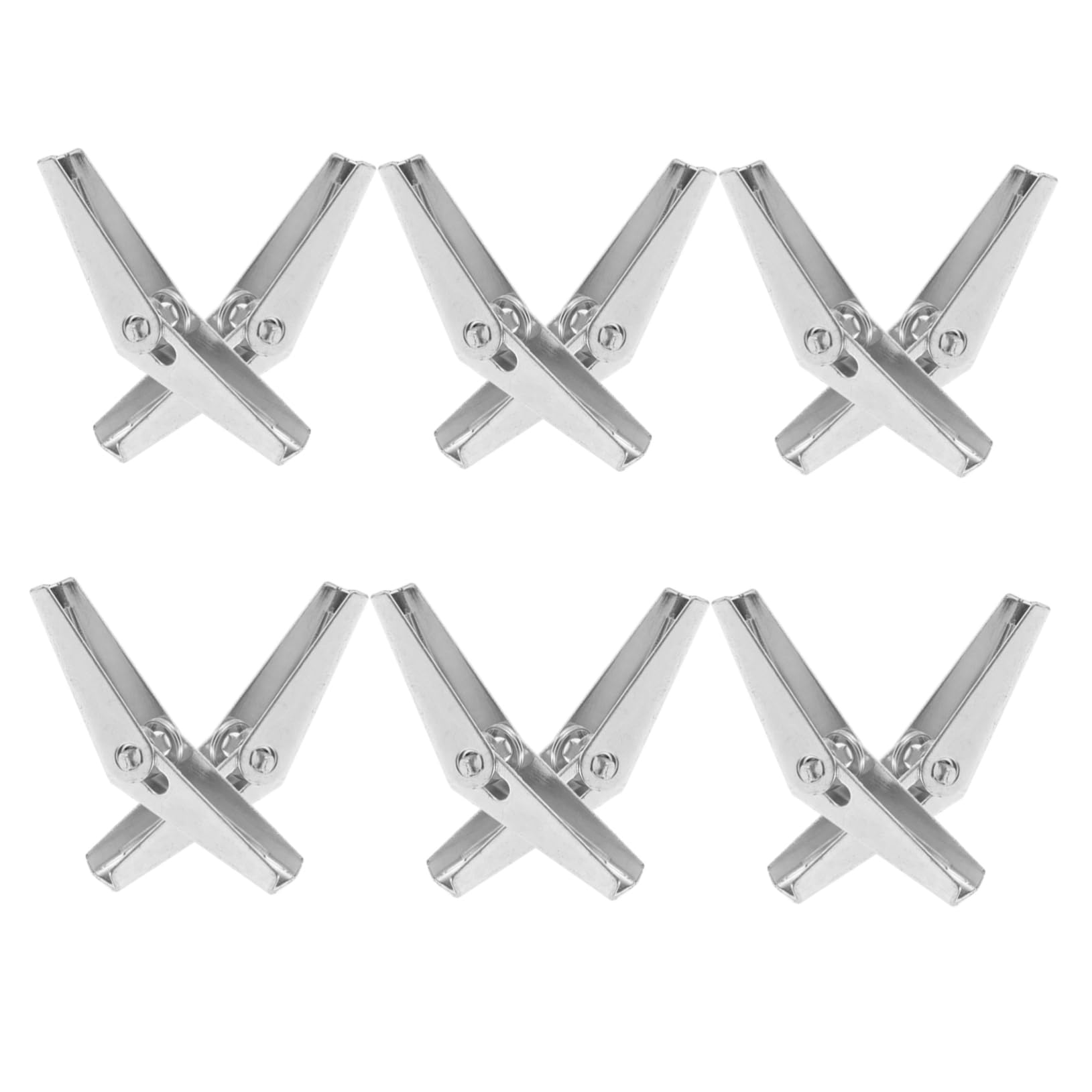 FUNOMOCYA 12pcs Heavy Duty Toggle Anchors Ceiling Wall Fastener Bolt Wing Nut for Hanging DIY Kit