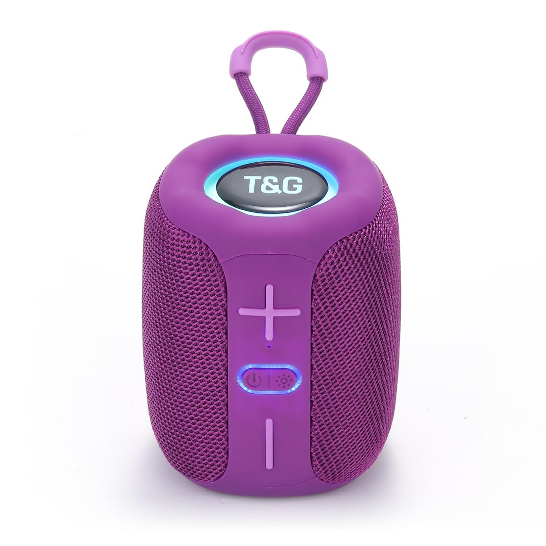 Maine Waterproof and dustproof Portable Speaker with Surround Sound Effect Factory Wholesale Sales Available Purple 100PACK